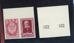 1952 Littérateurs. Schrijvers Verhaeren - J.Conscience. 898/899 Bdf. Cote 500,-€ Tirage 250 Ex - 1941-1960