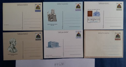 SERIE 6 INTERI POSTALI NUOVI SAN MARINO  (MY438 - Postwaardestukken