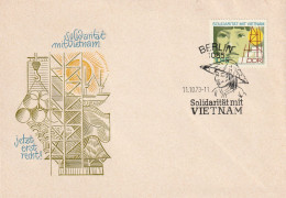 DDR 1973, FDC Unused, Invincible Vietnam - 1971-1980