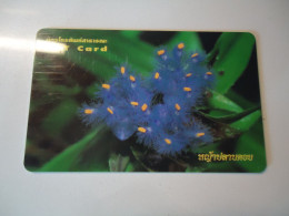 THAILAND USED CARDS  FLOWERS - Flores