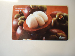 THAILAND USED CARDS  THAI DISK FOOD SWEET - Levensmiddelen