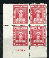 Newfoundland MNH 1938 "Queen Elizabeth" - Unused Stamps