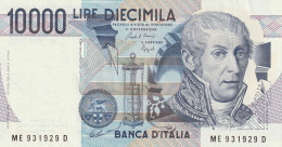 BANCONOTA L.10000 VOLTA UNC  (B_49 - 10.000 Lire