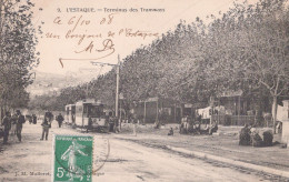 13 / MARSEILLE /  L ESTAQUE / TERMINUS DES TRAMWAYS - L'Estaque