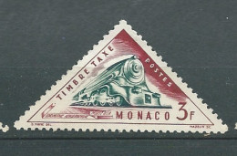 MONACO - Taxe -  Yvert N° 42 (*)  " Neuf Sans Gomme (*) - Malb12802 - Impuesto