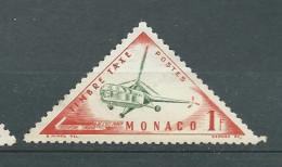 MONACO - Taxe -  Yvert N° 39 B  (*)  " Neuf Sans Gomme (*) - Malb12803 - Impuesto