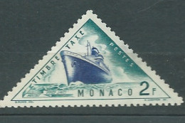 MONACO - Taxe -  Yvert N° 41 (*)  " Neuf Sans Gomme (*) - Malb12815 - Impuesto