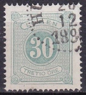 SE712 – SUEDE – SWEDEN – 1874 – NUMERAL VALUE – Y&T # 8B USED – 45 € - Postage Due