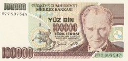 TURCHIA 100000 LIRAS -UNC - Türkei