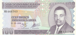 BURUNDI 100 FRANCS -UNC - Burundi