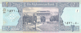 AFGHANISTAN 2 AFGHANIS -UNC - Afghanistan