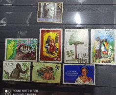 Belize 8 Timbres - Belize (1973-...)