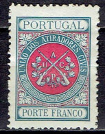 Portugal - Portofreiheitsmarke II / Free Postage Stamp Mi-Nr 1 Ungebraucht Mit Falzrest / MH * (U643) - Ungebraucht