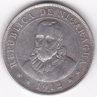 Nicaragua 50 Centavos 1912 H , En Argent, KM 15 - Nigeria