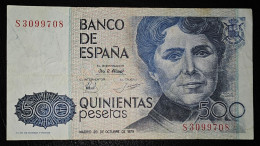 SPAIN- 500 PESETAS 1979. - [ 4] 1975-…: Juan Carlos I.