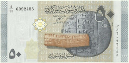 Syria - 50 Syrian Pounds - 2021 / AH 1442 - Pick 112.NEW - Unc. - Serie S/01 - Syrien