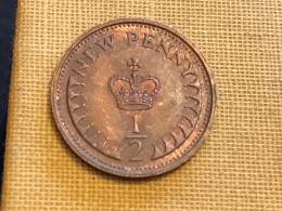 Münze Münzen Umlaufmünze Großbritannien 1/2 Penny 1978 - 1/2 Penny & 1/2 New Penny