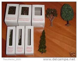 7 ALBERI (7 TREES) SCALA 1:144 (SCALE 1:144) - SCALA HO - COME DA FOTO - Decoración