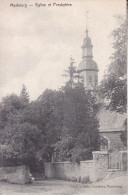 MASBOURG Eglise Et Presbytère NASSOGNE Carte Postée Vers Bruxelles En 1909 - Nassogne