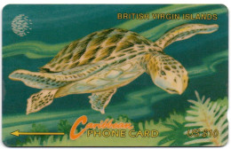 British Virgin Islands - Turtle - 21CBVC (Large Font) - Islas Virgenes