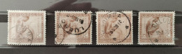 Congo Belge - 110 - 1923 - Oblitérations Boma - Luebo - Madimba - Bolobo - Gebraucht
