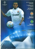 Official Program Champions League 2008-09 Shakhtar Ukraine - Sporting Portugal - Libros
