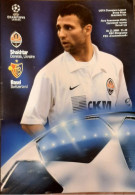 Official Program Champions League 2008-09 Shakhtar Ukraine -FC Basel Switzerland - Libros