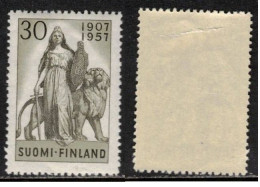 50TH ANNIV PARLIAMENT PARLEMENT FINLAND FINNLAND FINLANDE 1957 MH(*)  MI 477 SC 349 YT YV 447 - Nuovi