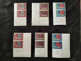 Rwanda - PA1/3 - 2 Paires Avec Coin De Feuille - Poste Aérienne - 1967 - MNH - Unused Stamps