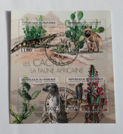 N° 1754 à 1757       Les Cactus Et La Faune Africaine - Used Stamps