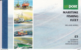 Ireland 1991,Maritime Fishing Fleet Booklet, Scott # 844-47a, 845ab, 844-45b, 847a,VF MNH** - Postzegelboekjes