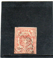 SUISSE 15 Cts     1852   N° 24     Oblitéré - Usados