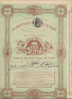 CHARBONNAGES DE LA HAUTE-RHOEN- ALLEMAGNE - ACTION DE CINQ CENTS FRANCS - ANNEE 1898 - Bergbau