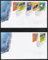 2000 Australia Paralympic Games In Sydney: Paralympic Sports FDC Set - Eté 2000: Sydney - Paralympic