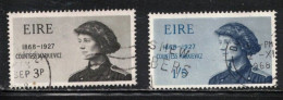 IRELAND Scott # 246-7 Used - Countess Markievicz C - Used Stamps