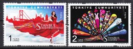 (3969-70) TURKEY ISTANBUL SHOPPING FEST STAMPS SET MNH** - Ungebraucht