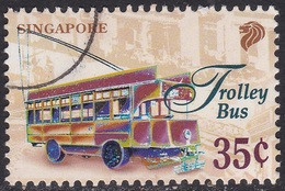 Specimen, Singapore Sc784 Early Transport, Trolley Bus - Bussen