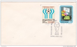 Argentina 1978 World Cup FDC - FDC