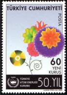 (3558) 50th ANNIVERSARY OF TURKISH ATOMIC ENERGY AUTHORITY NUCLEAR ENERGY MNH** - Ongebruikt