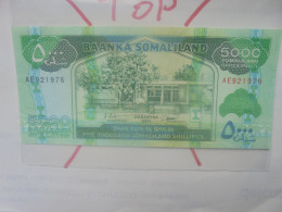 SOMALILAND 5000 SHILLINGS 2011 Neuf (B.31) - Somalia