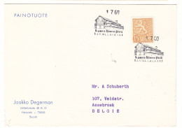 Finlande - Carte Postale De 1960 - Oblit Tammllasaari - - Brieven En Documenten