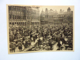 BRUXELLES - Grand'Place - Marché Matinal - Markets