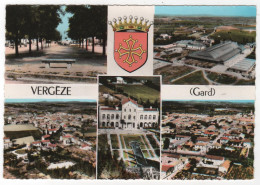 CPSM 30 : CE 5 - VERGEZE (Gard) - Vues Multiples - Ed. Combier - 1966 - Vergèze