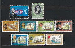 ANTIGUA Ca.1953-70: Lot De Neufs** - 1858-1960 Kronenkolonie