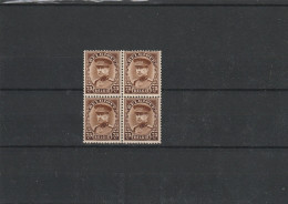 341 Bloc De 4/blok Van 4 ** - 1931-1934 Kepi