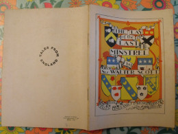 The Lay Of The Last Minstrel By Sir Walter Scott. Tales From England. En Anglais. Henri Didier éditeur, Mesnil, 1935 - Otros & Sin Clasificación