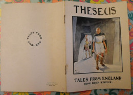 Theseus. Tales From England. En Anglais. Henri Didier éditeur, Mesnil, 1932 - Otros & Sin Clasificación