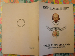 Romeo And Juliet. William Shakespeare. Tales From England. En Anglais. Henri Didier éditeur, Mesnil, 1940 - Other & Unclassified