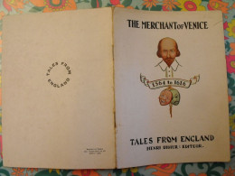 The Merchant Of Venice. William Shakespeare. Tales From England. En Anglais. Henri Didier éditeur, Mesnil, 1935 - Sonstige & Ohne Zuordnung