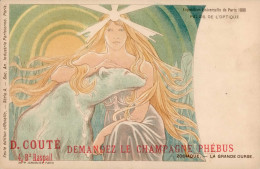 Jugendstil Paris Exposition Universelle 1900 Zodiaque La Grande Ourse I-II Art Nouveau - Autres & Non Classés